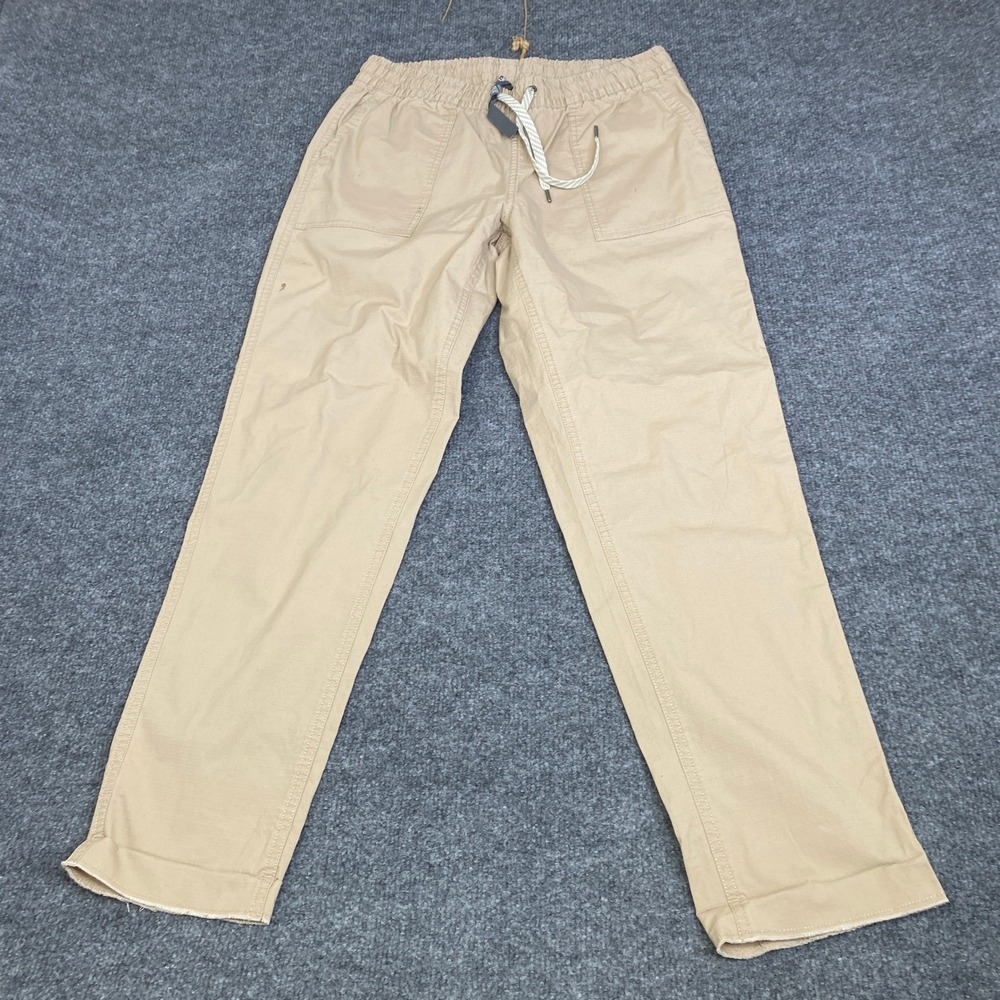 Vuori Ripstop Pant Women Small Light Pink Organic Cotton Stretch VW450 Hiking